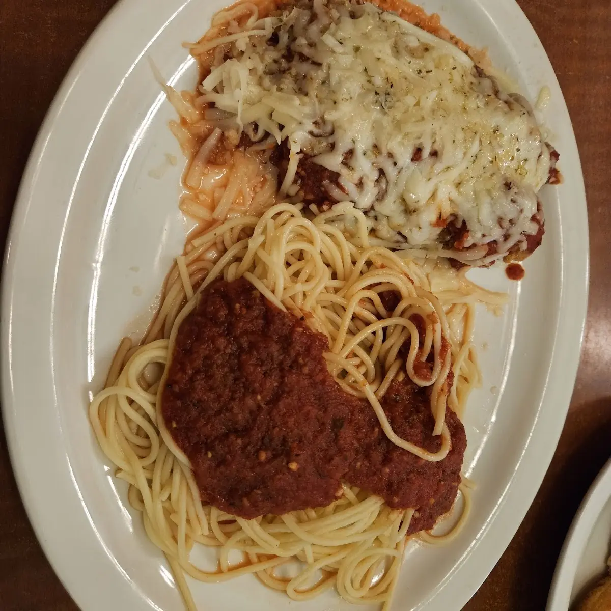 Chicken Parmesan with Spaghetti