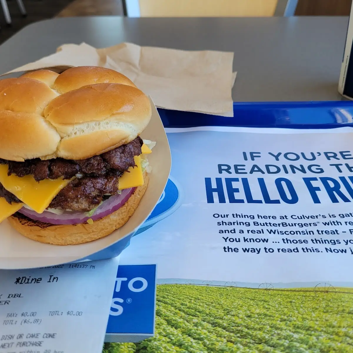 Double Cheeseburger Delux