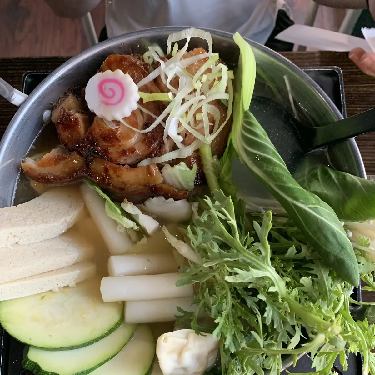 Bean Paste Soup with Pork Belly