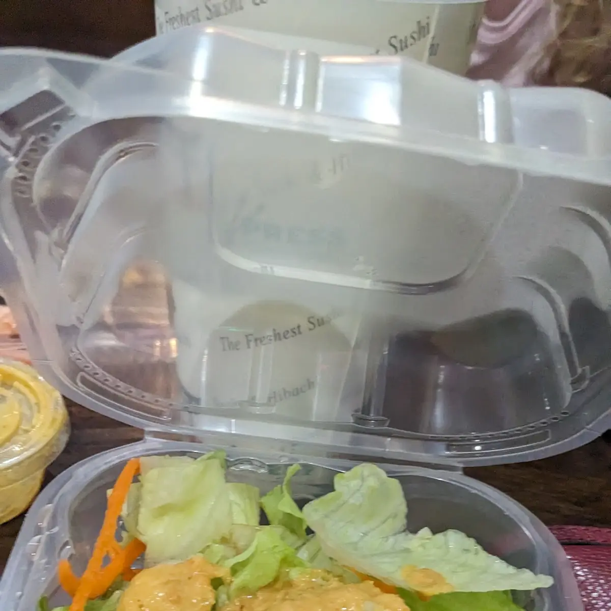 Side Salad with Ginger Dressing