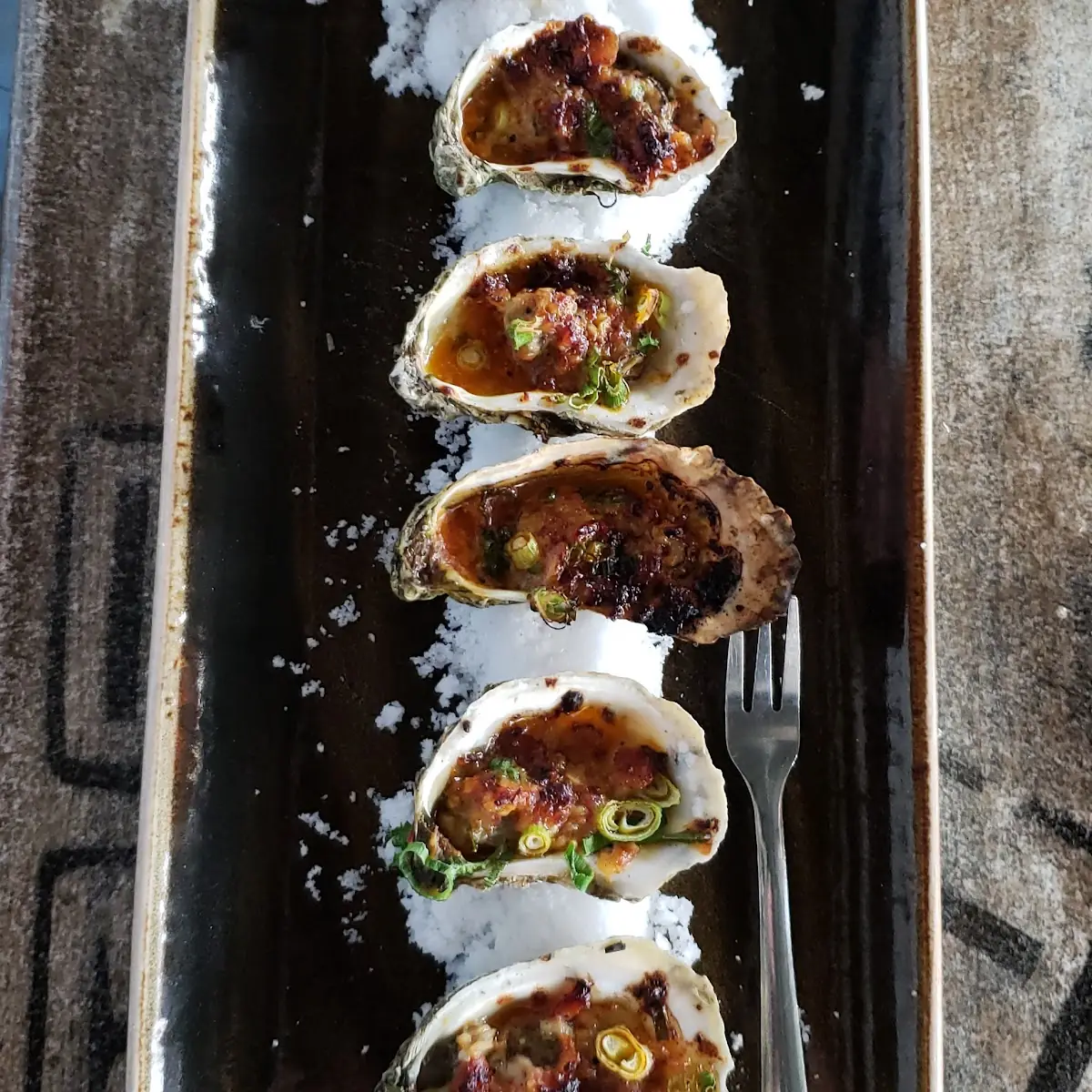 Fire Roasted Oysters