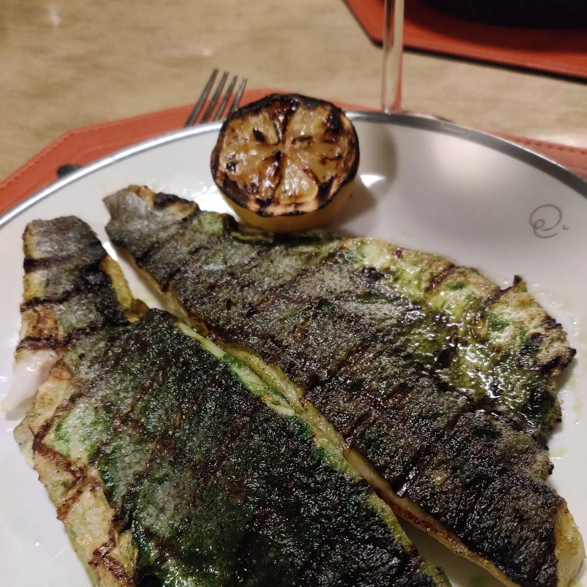 Grilled Branzino