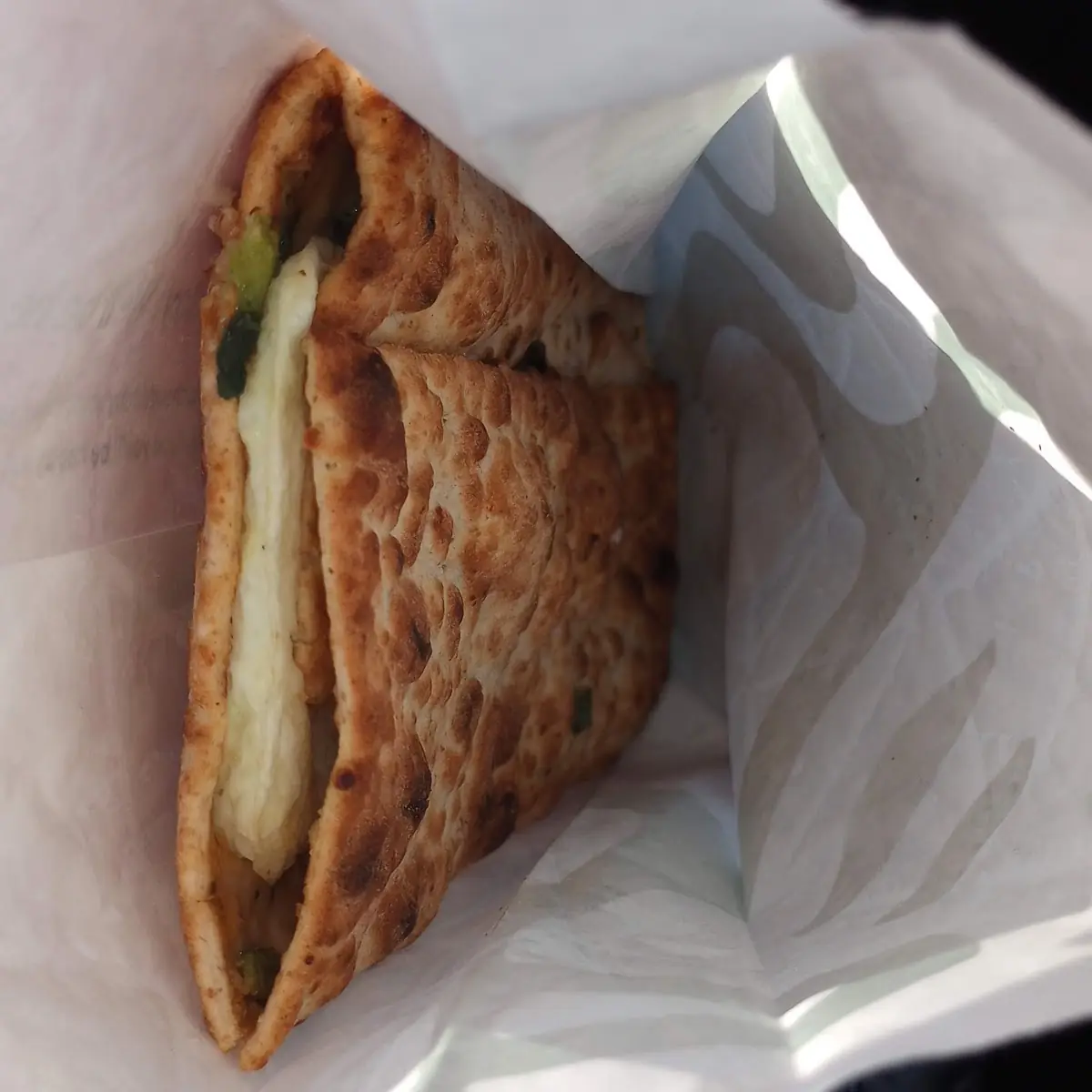 Spinach Feta & Egg White Wrap