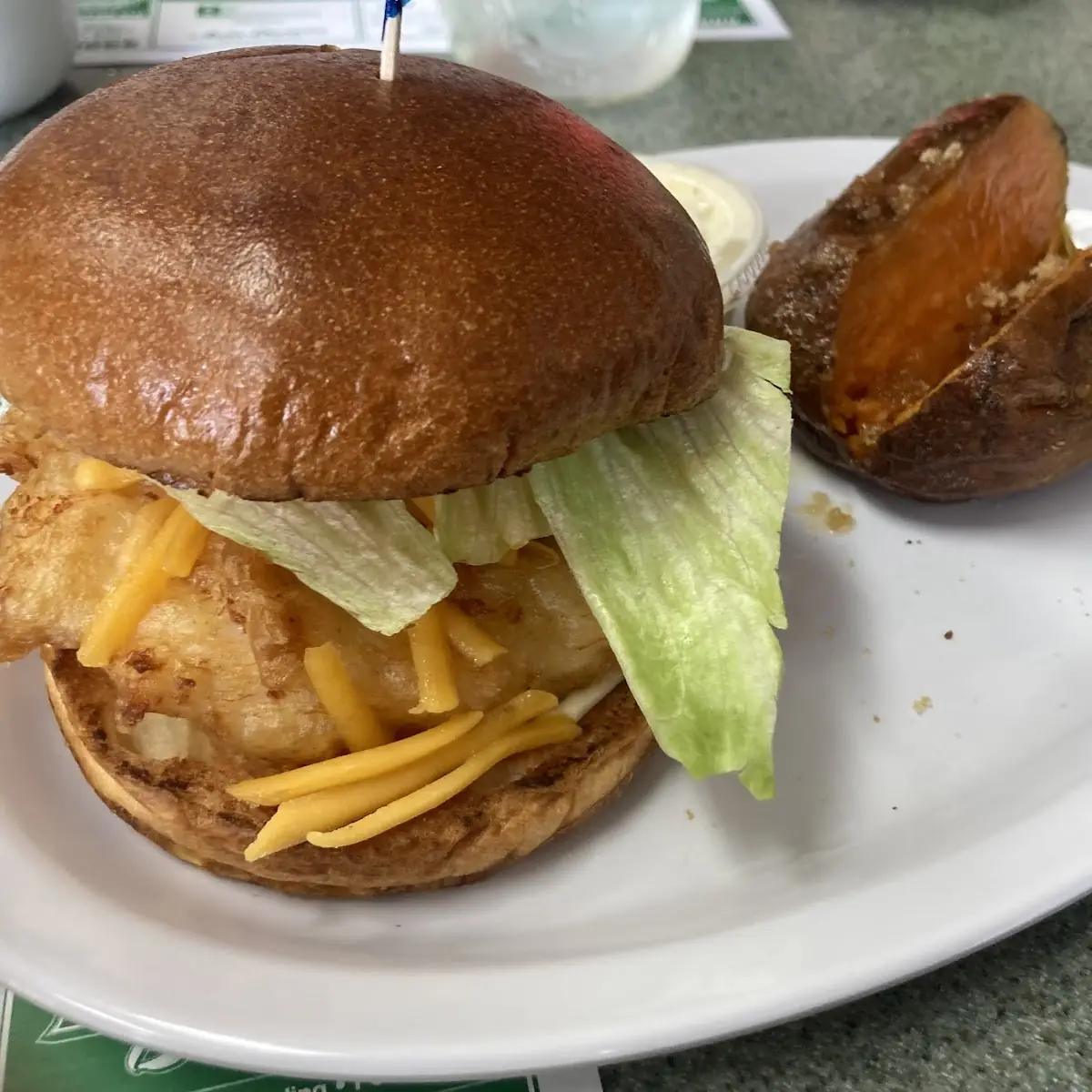 Cod Fish Sandwich
