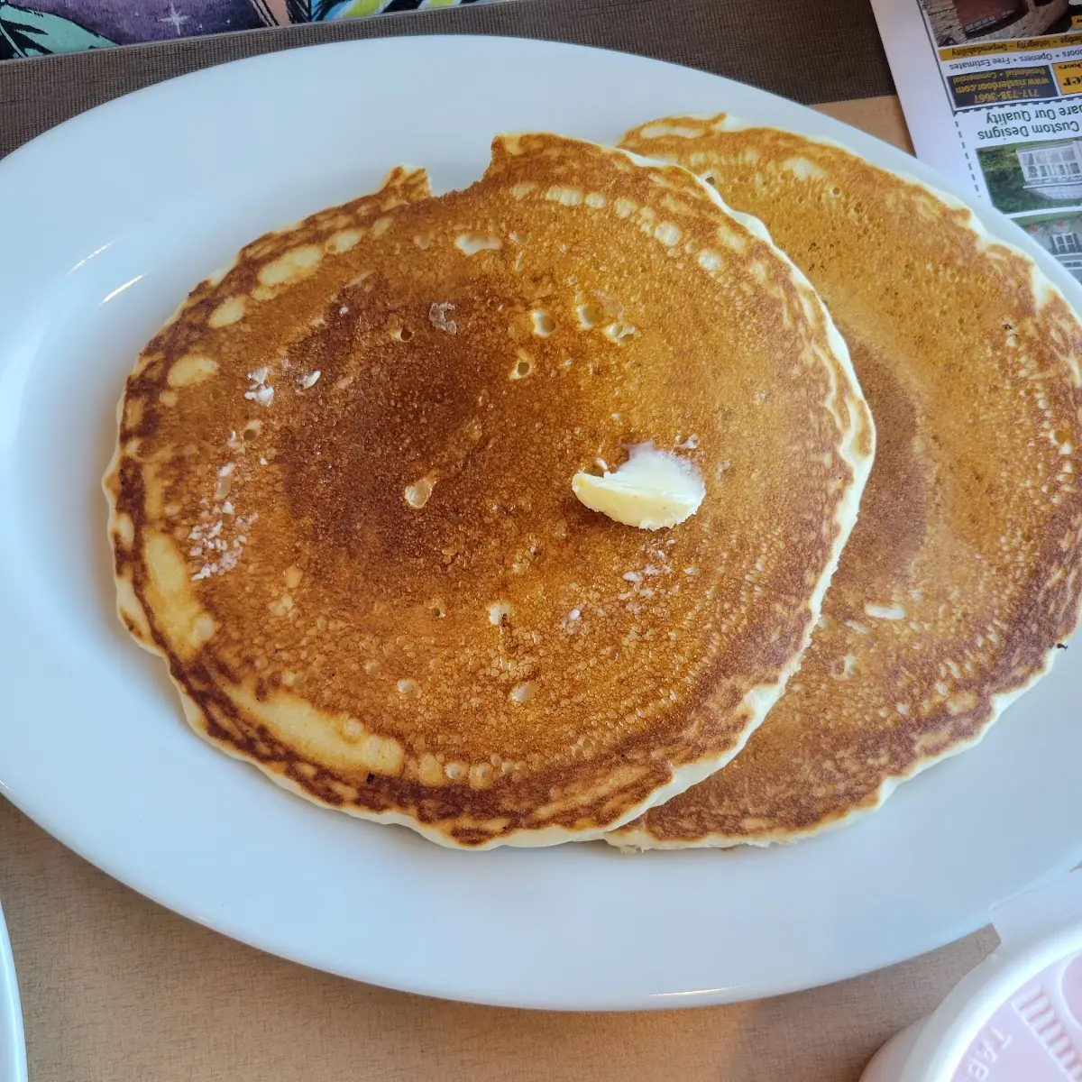 Golden Brown Pancakes