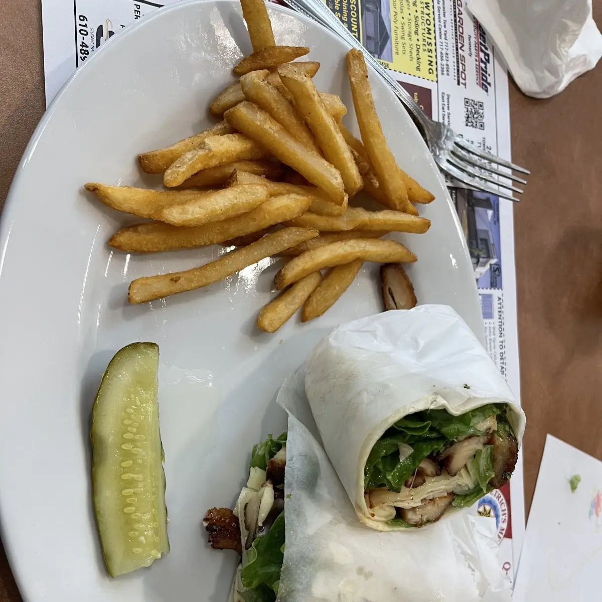 Grilled Chicken Wrap