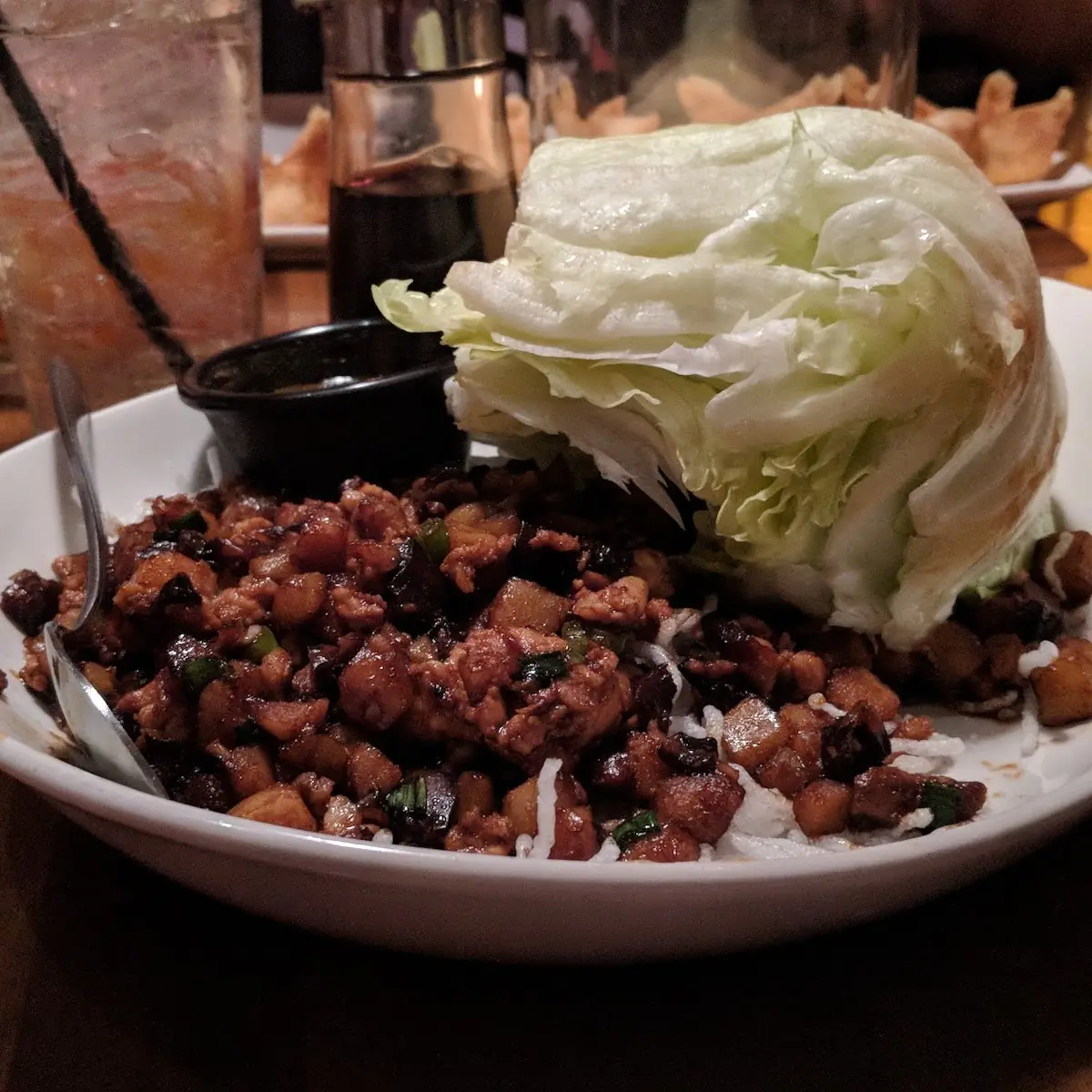 Chicken Lettuce Wraps