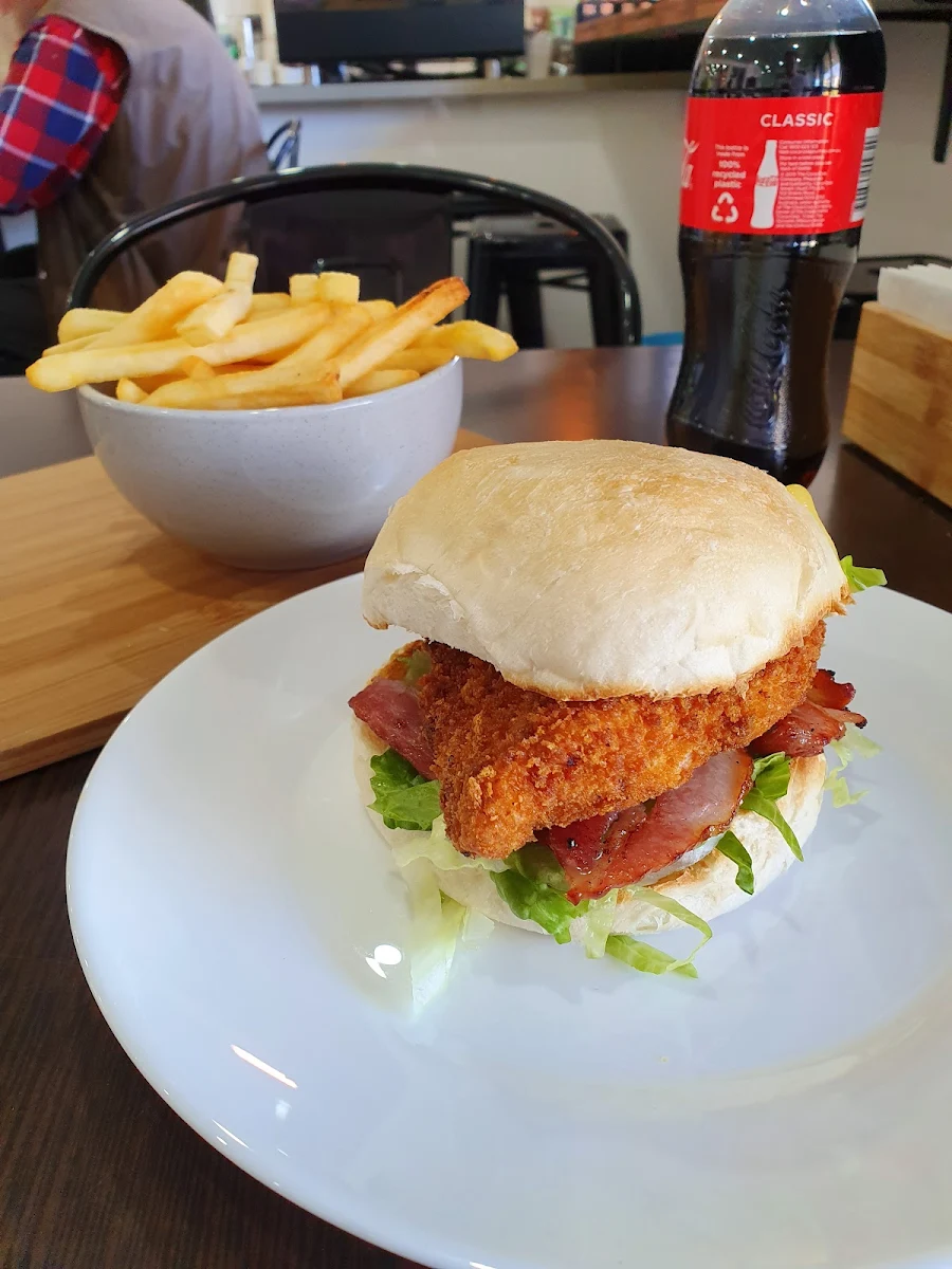 Chicken Schnitzel Burger