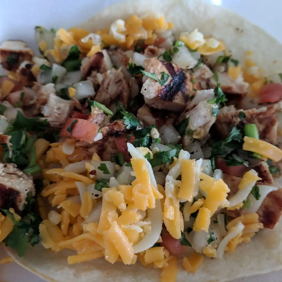 Grilled Chicken Tacos to Go