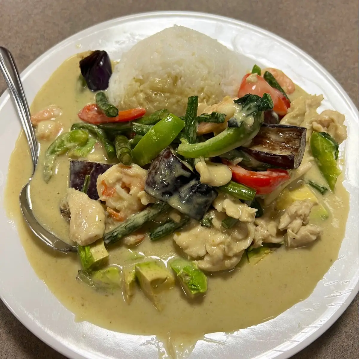 Avocado Green Curry