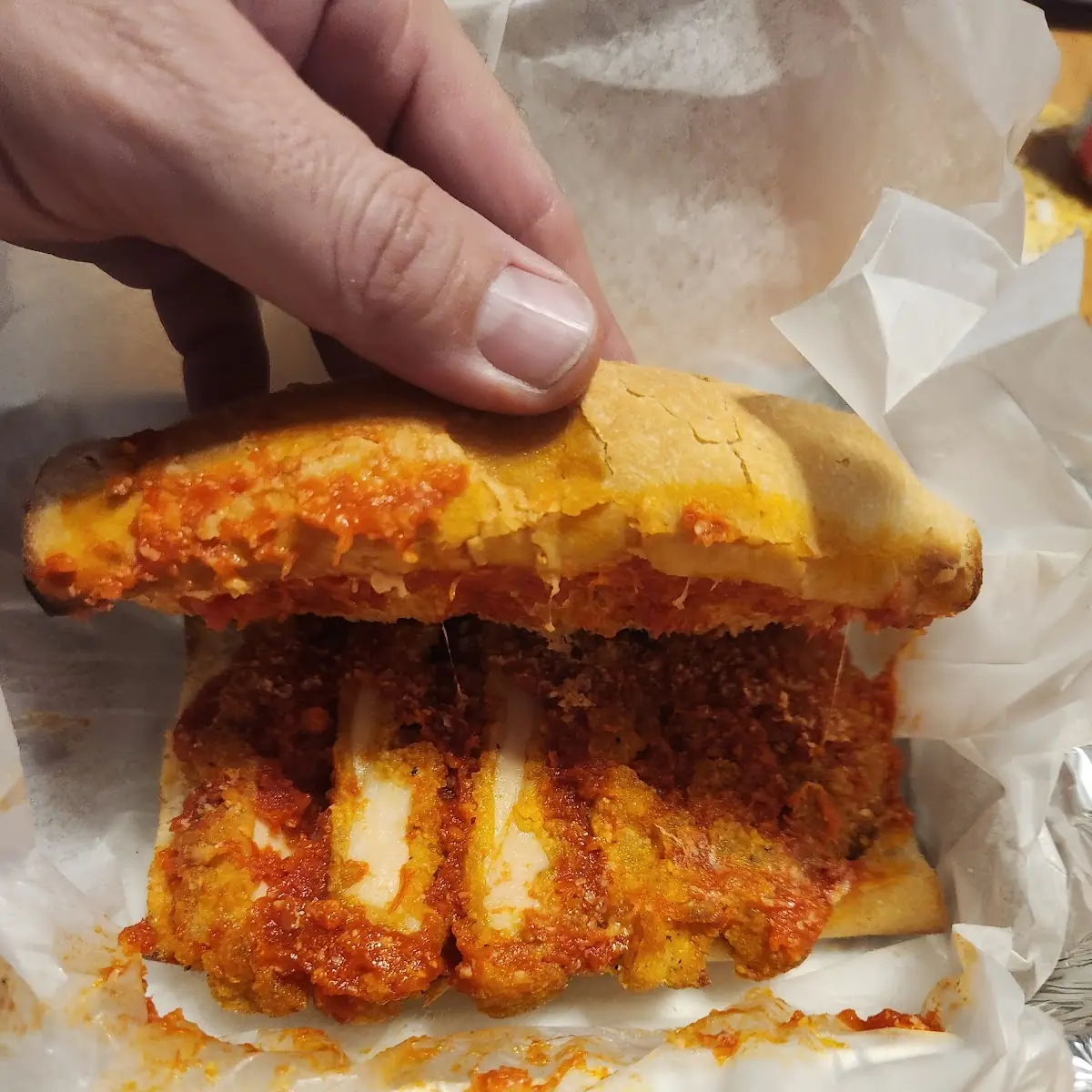 Chicken Parmigiana Sub