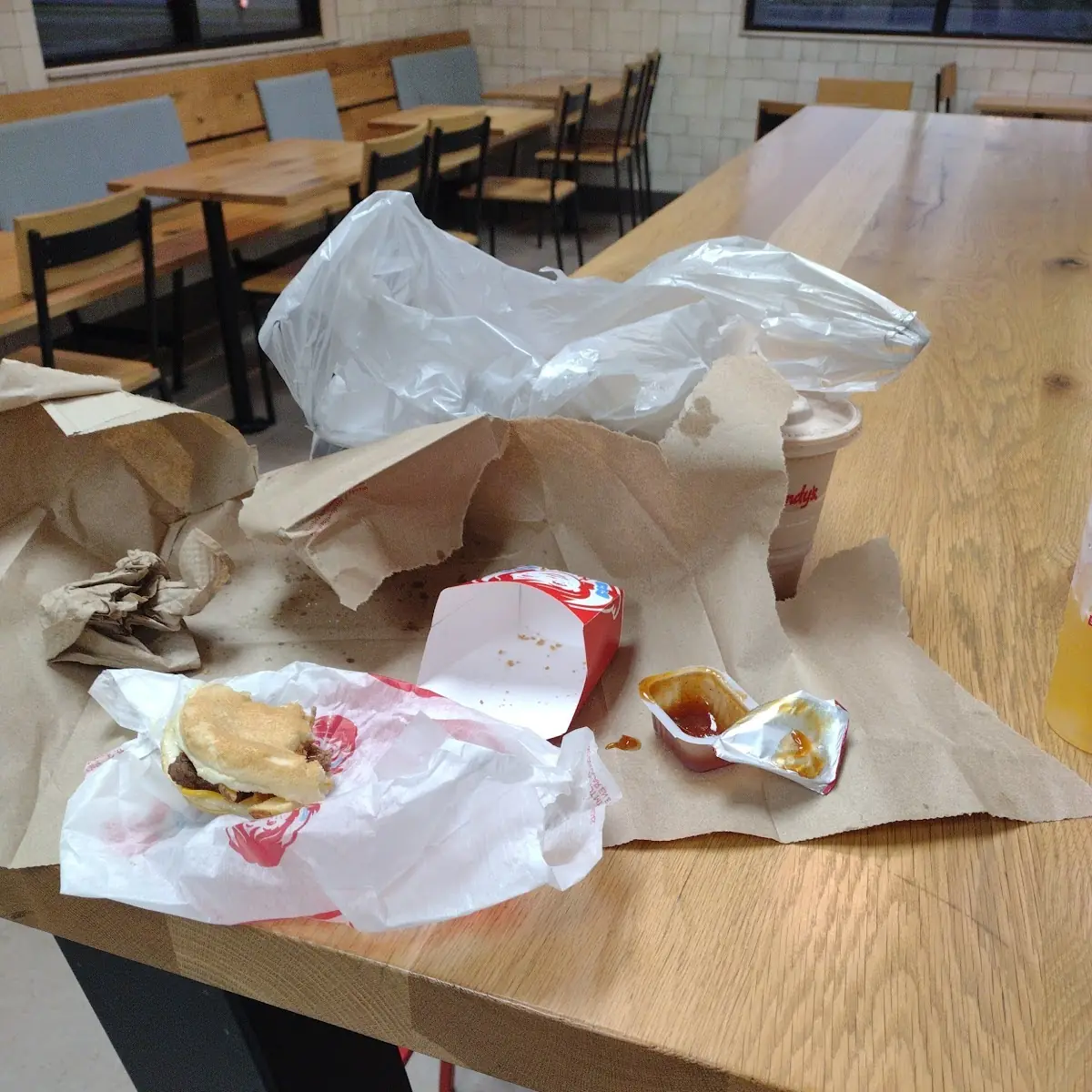 5 Dollar Biggie Bacon Cheeseburger Combo