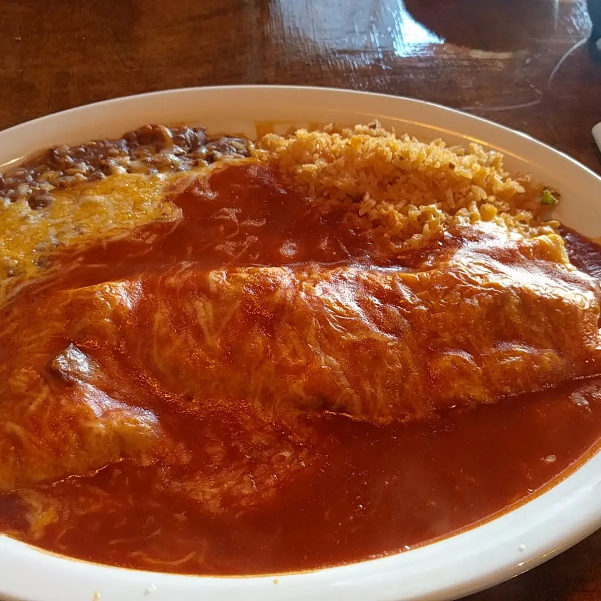 Chile Colorado Burrito
