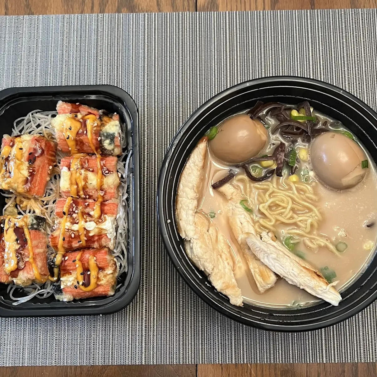 Crispy Chicken Ramen Pork Bone Broth