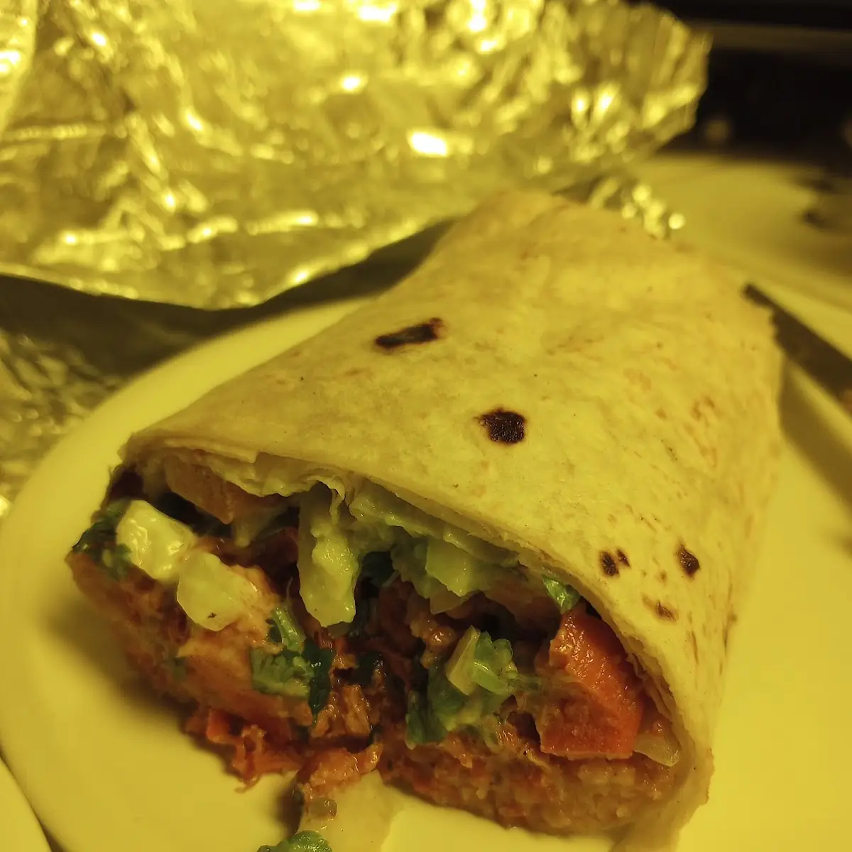 Grilled Chicken Super Burrito
