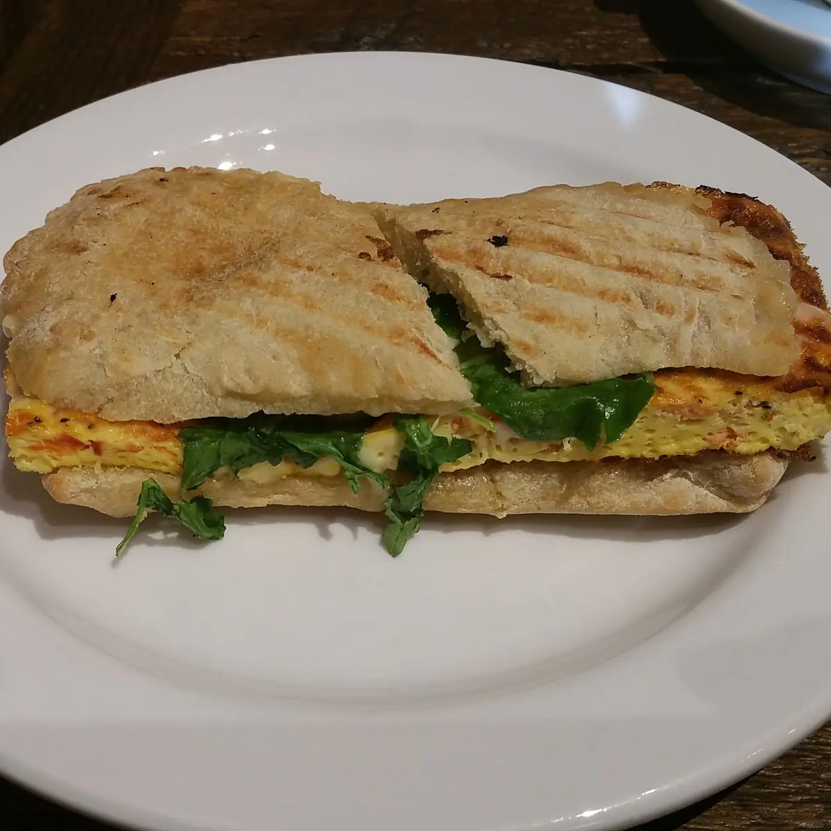Vegetarian Breakfast Sandwich