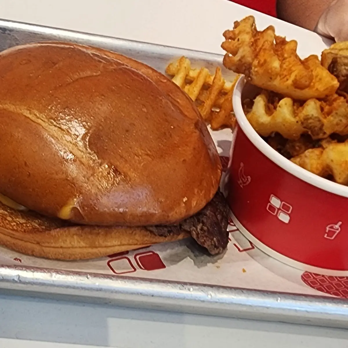 Kids Cheeseburger and Fries