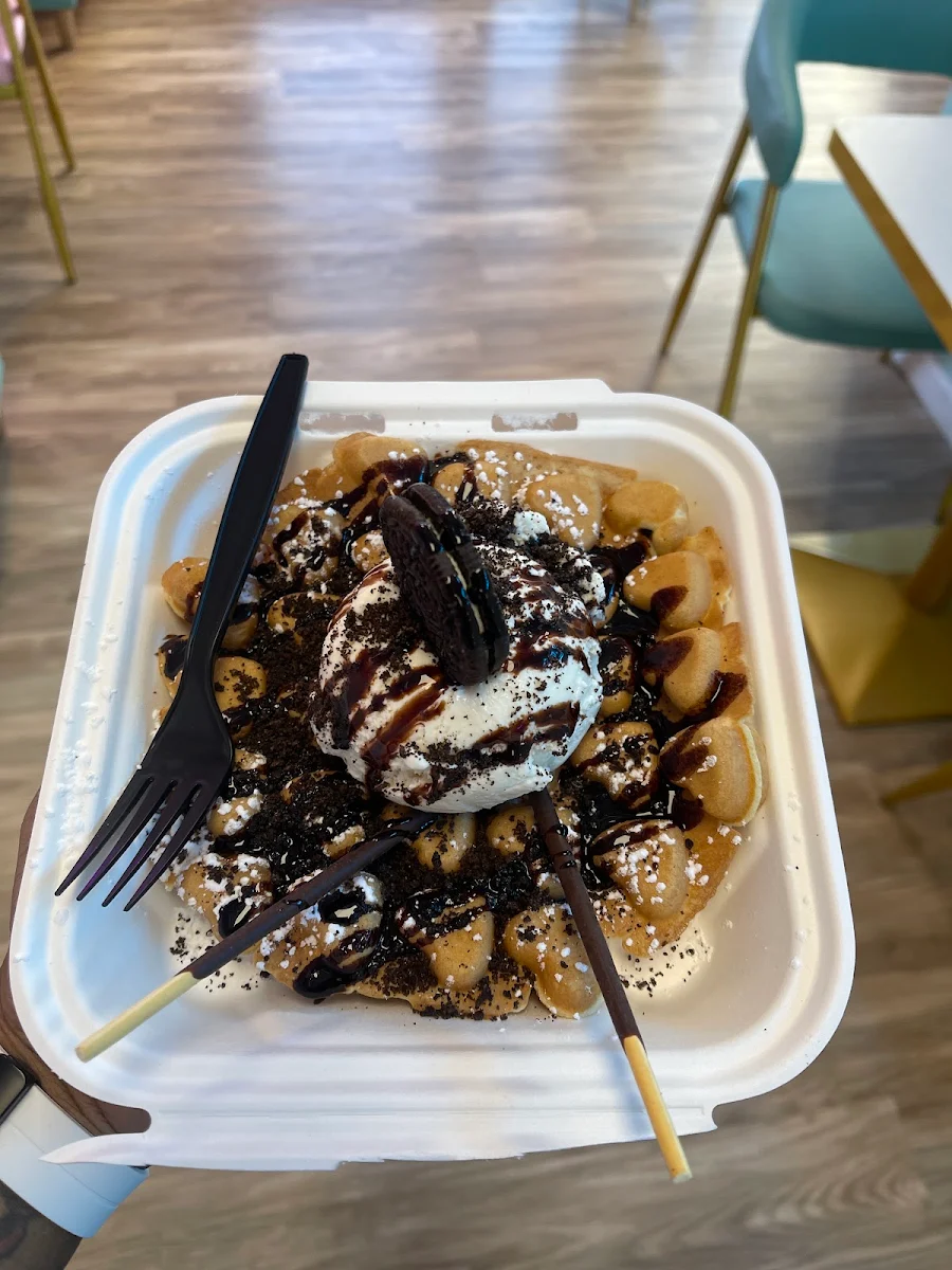 Bubble Waffle Plain