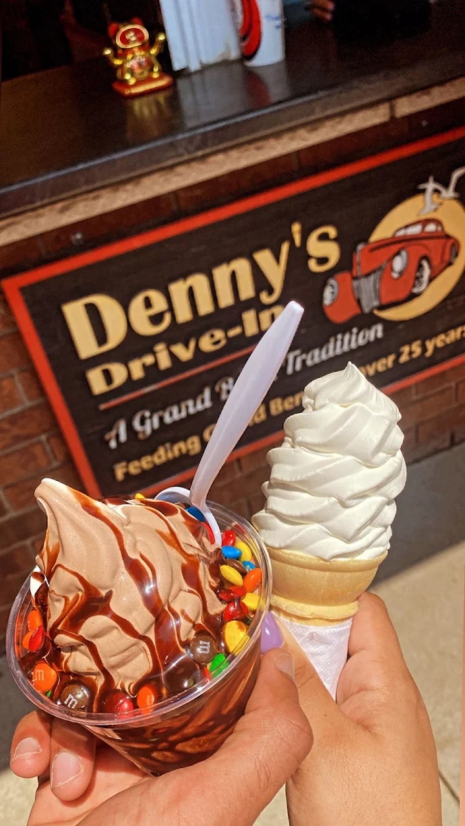 Fudge Sundae with M&M