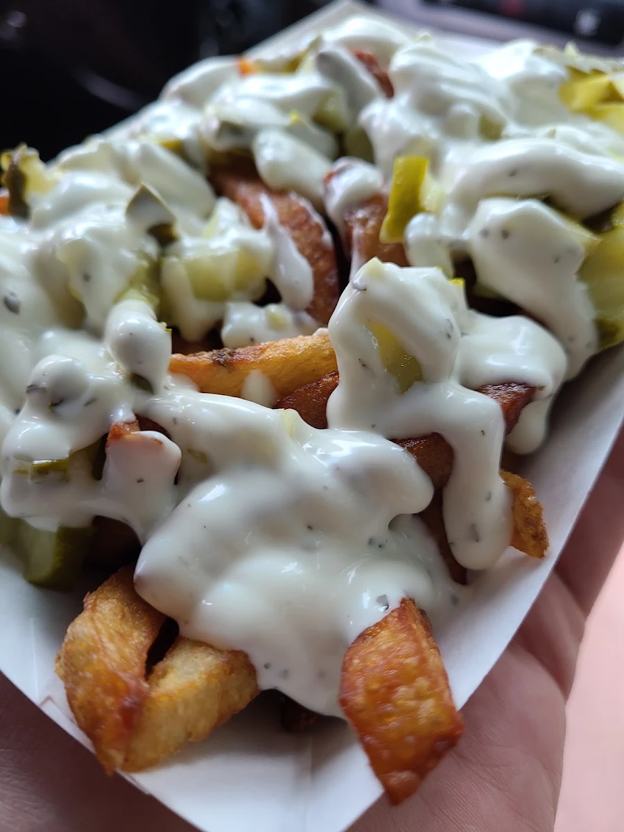 Pickle Ranch Fries, Denny's Drive-In