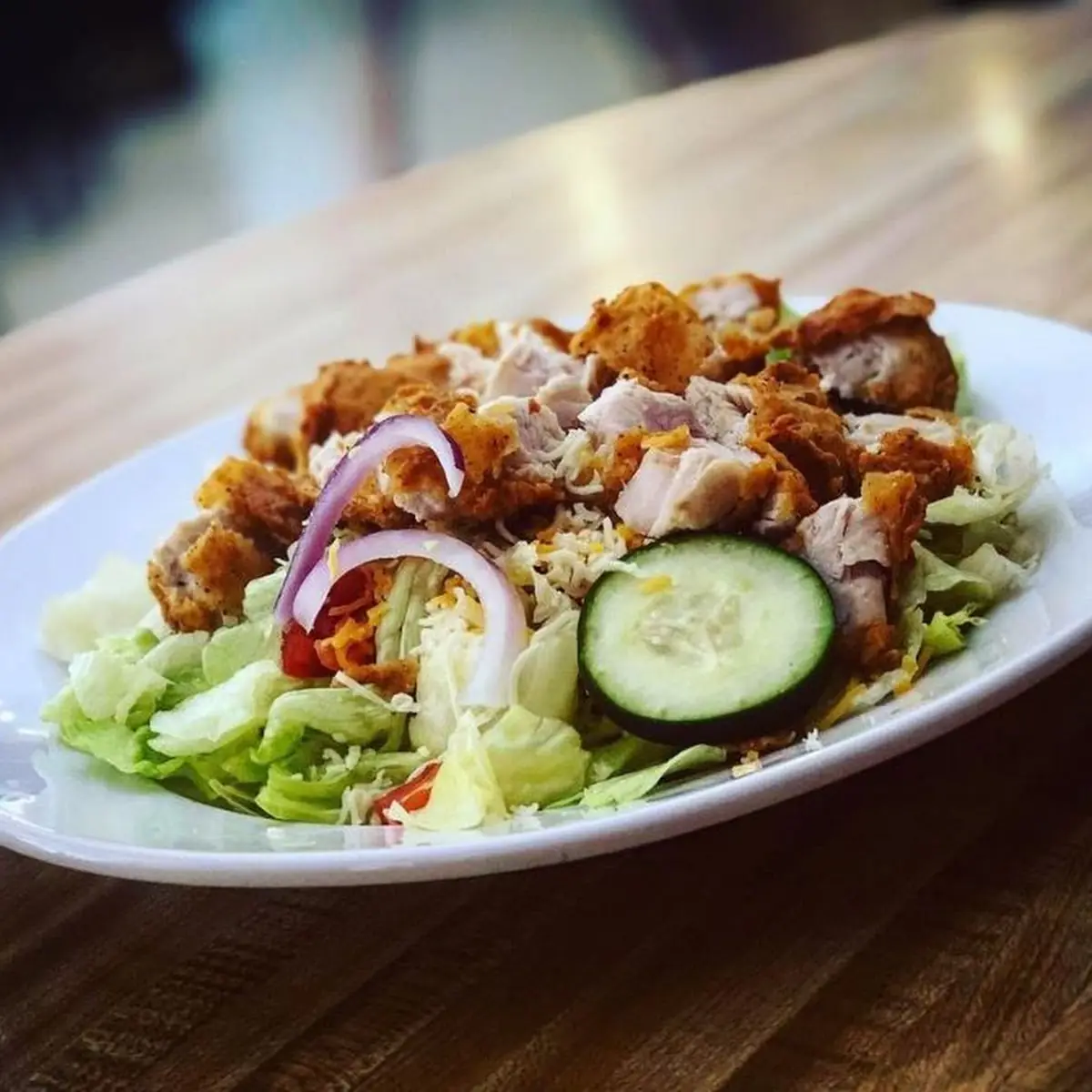 Fried Chicken Salad