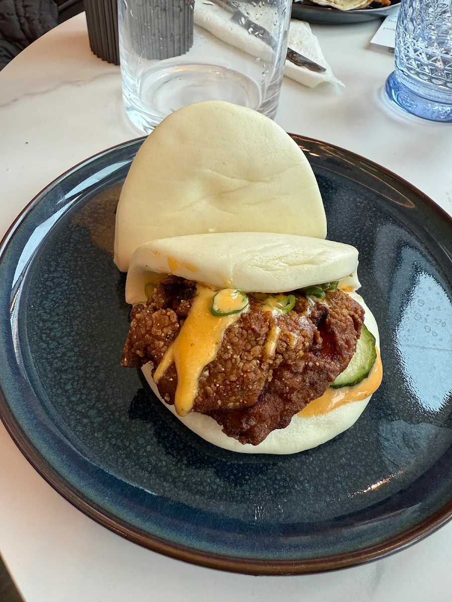 Gochujang Fried Chicken Bao Buns