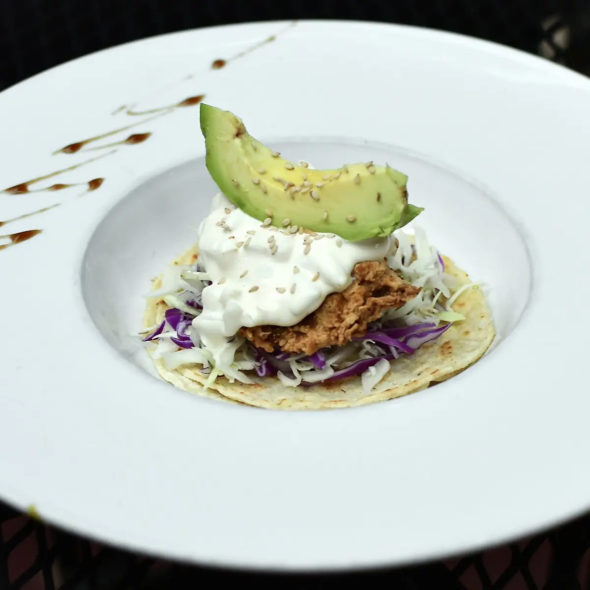 Fish Tacos with Habanero Mole