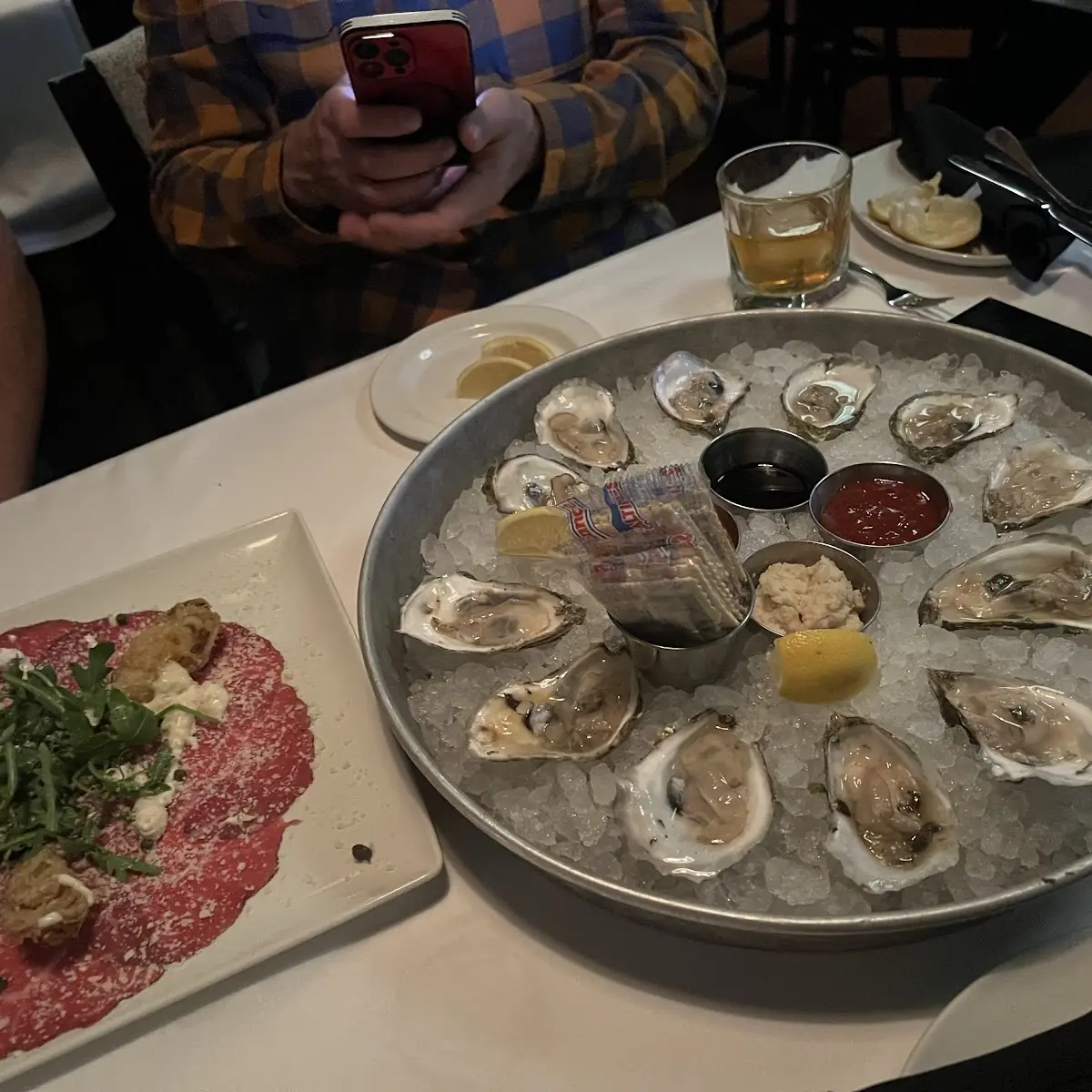 East Coast Oysters on the Half Shell