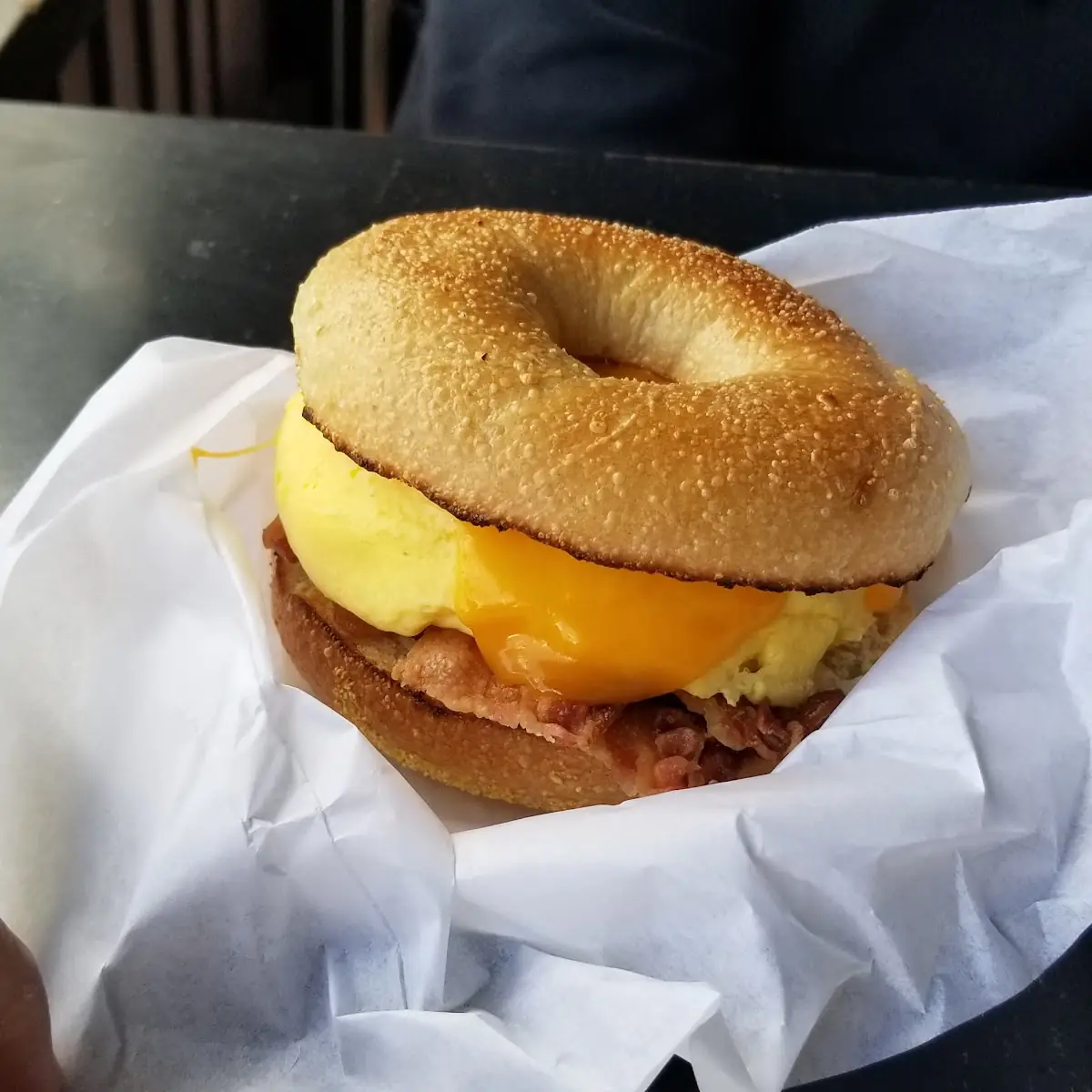 Bacon Egg and Cheese Bagel