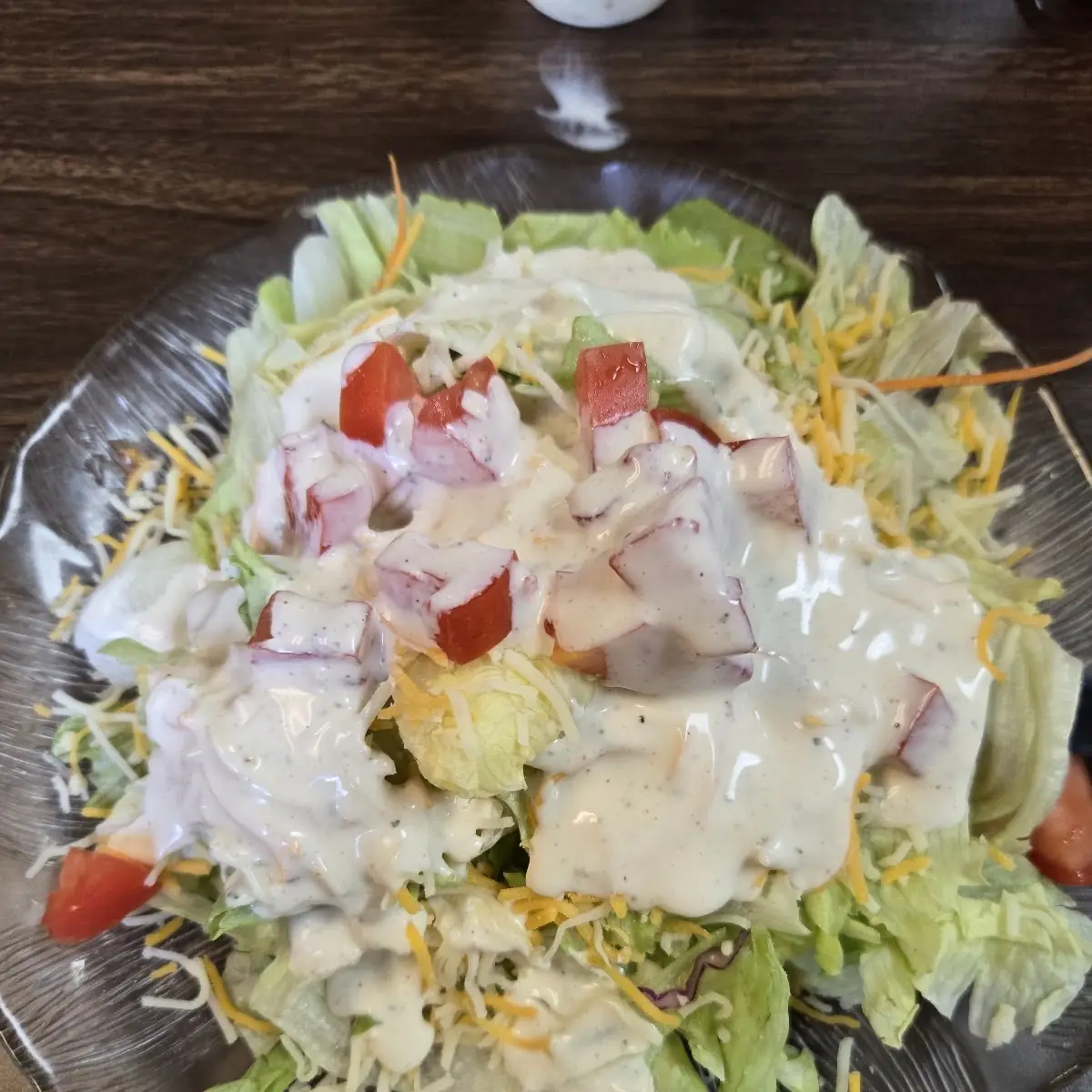House Salad with Ranch Dressing