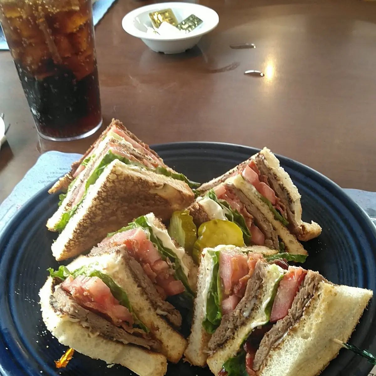 Cheese Steak Club Sandwich
