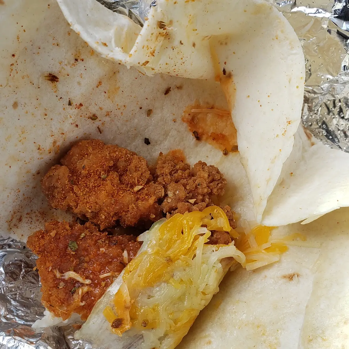 Cajun Chicken Wrap