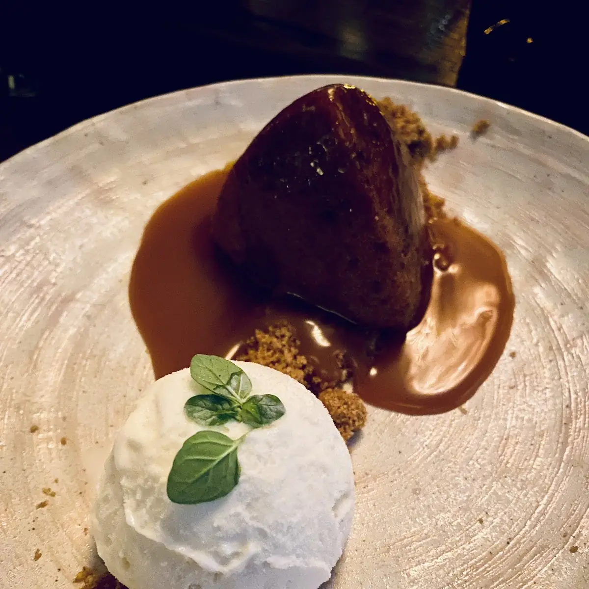 Sticky Toffee Rum Cake