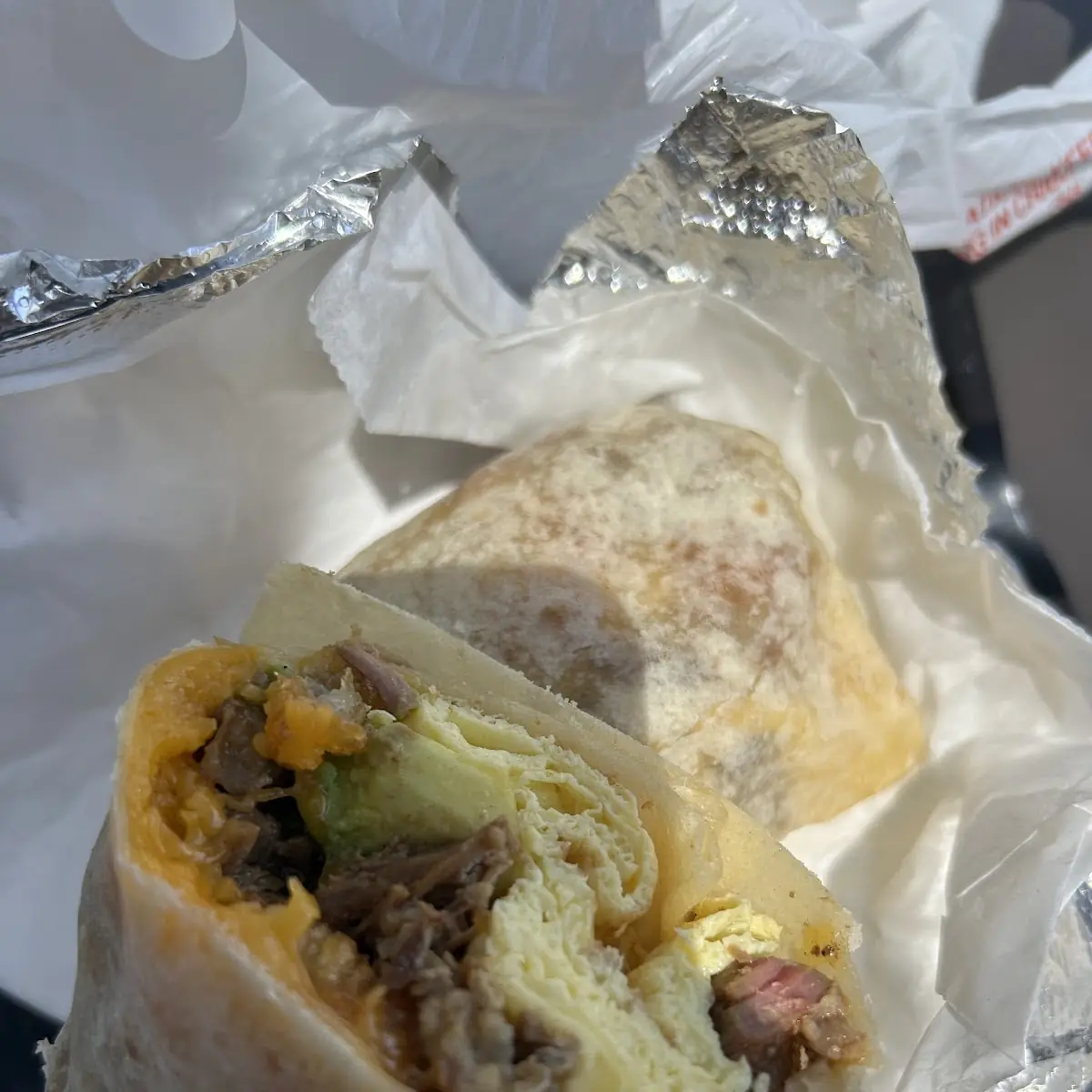 Loaded Breakfast Burrito