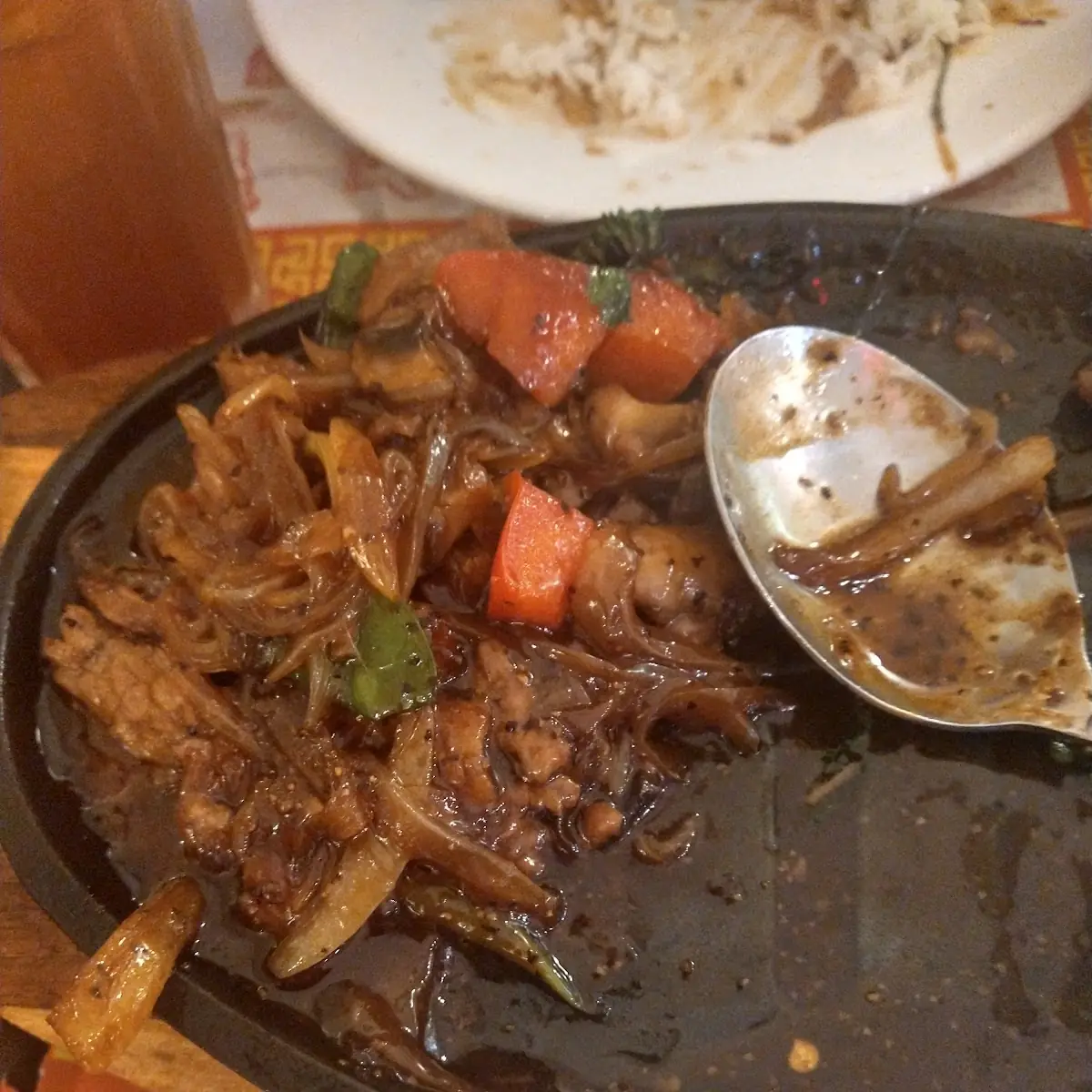Black Pepper Sizzling Beef