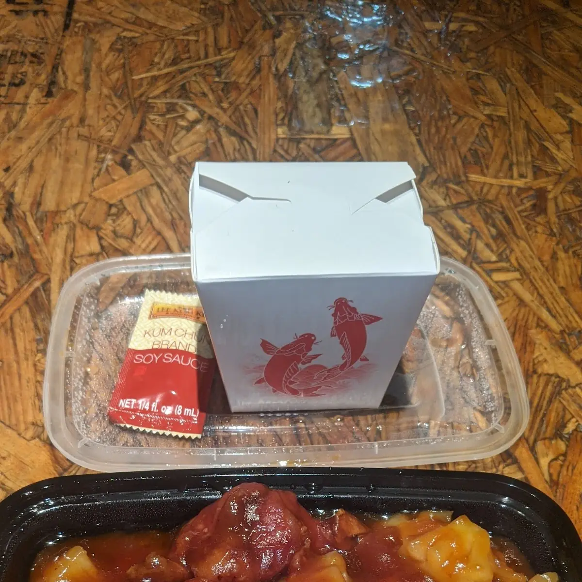 Ribs and White Rice