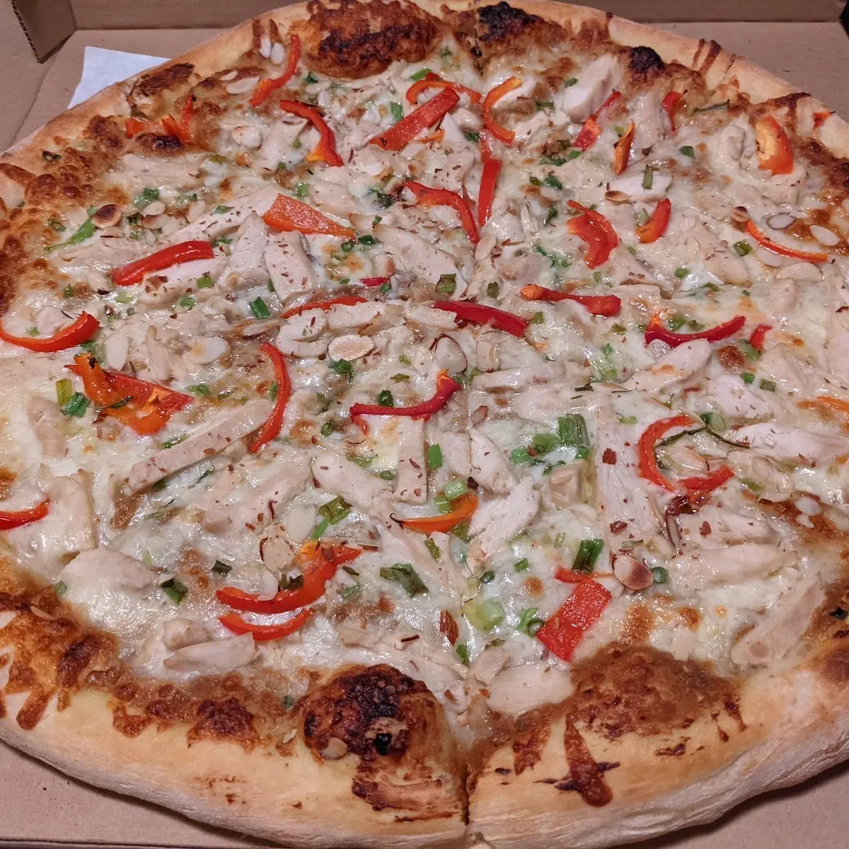 Thai Chicken Pizza