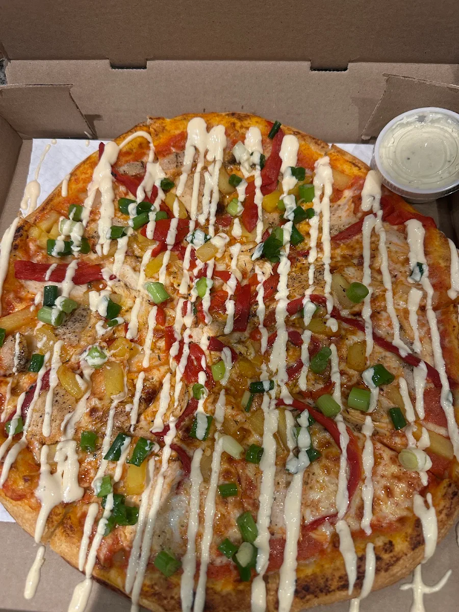 Spicy Buffalo Pizza