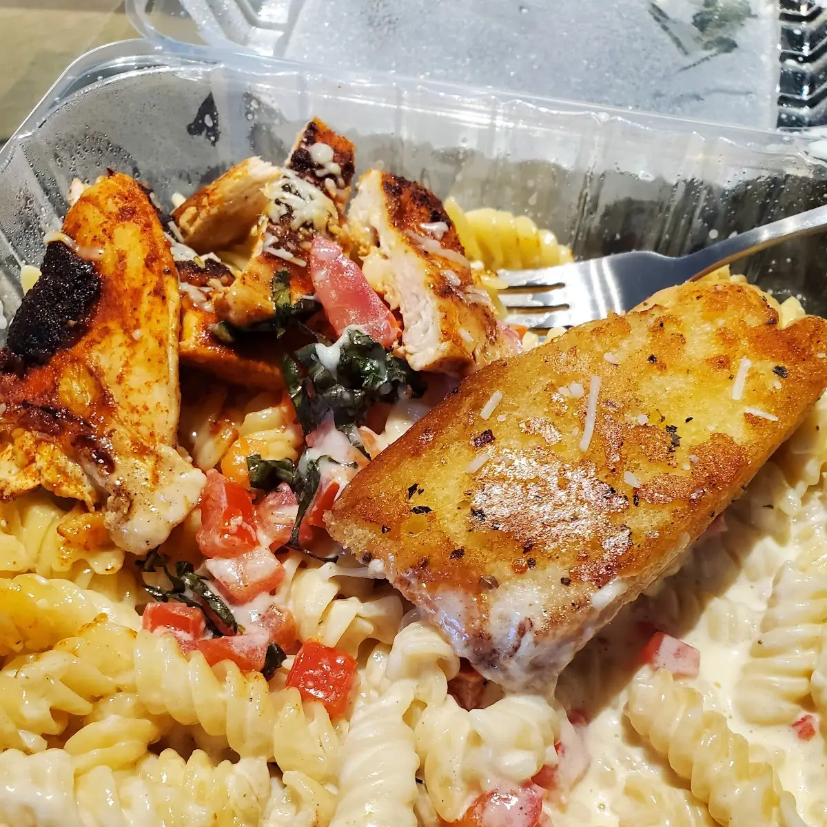 Blackened Chicken Alfredo