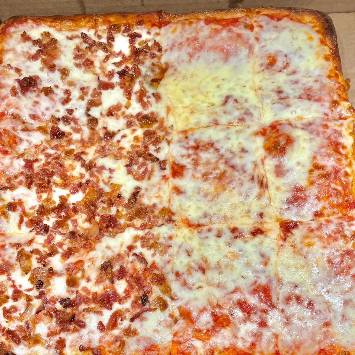 Sicilian Cheese Pizza