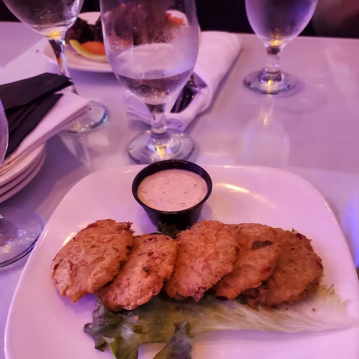 Cod Fish Fritters with Scotch Bonnet Aioli