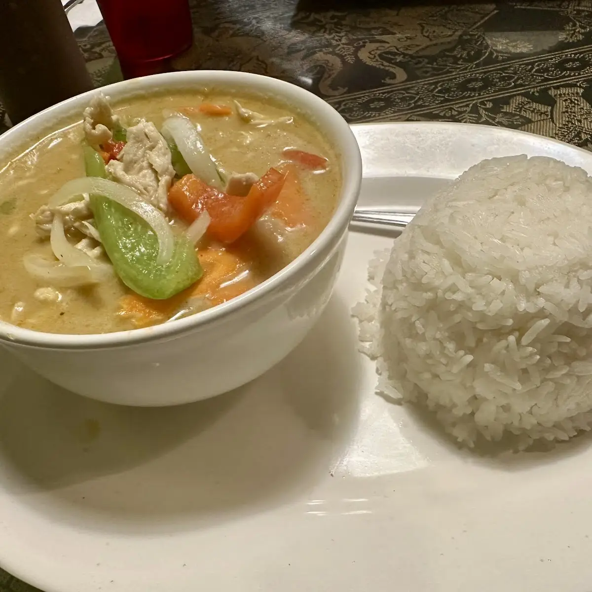 Yellow Curry with Chicken