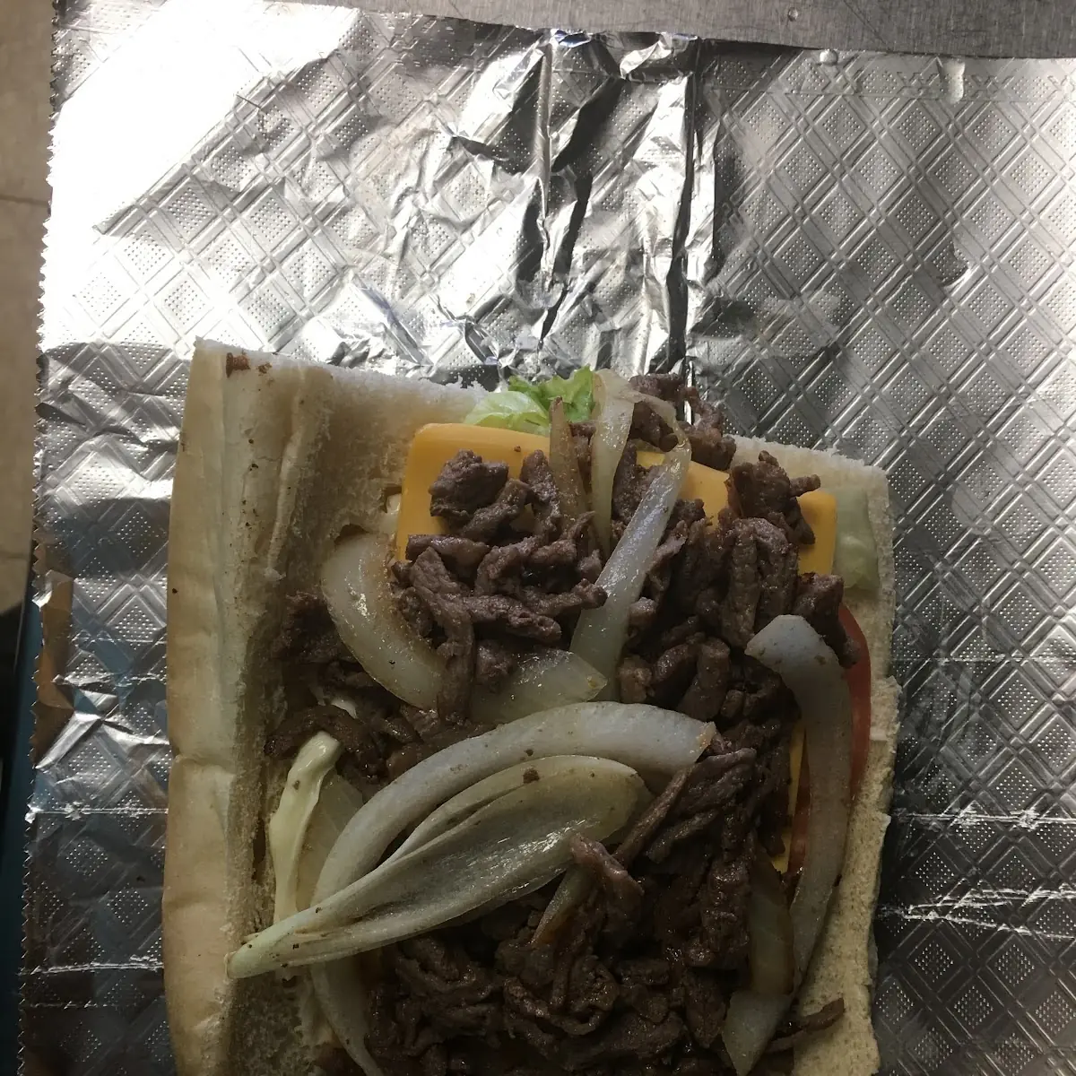 Cheese w Steak Sub