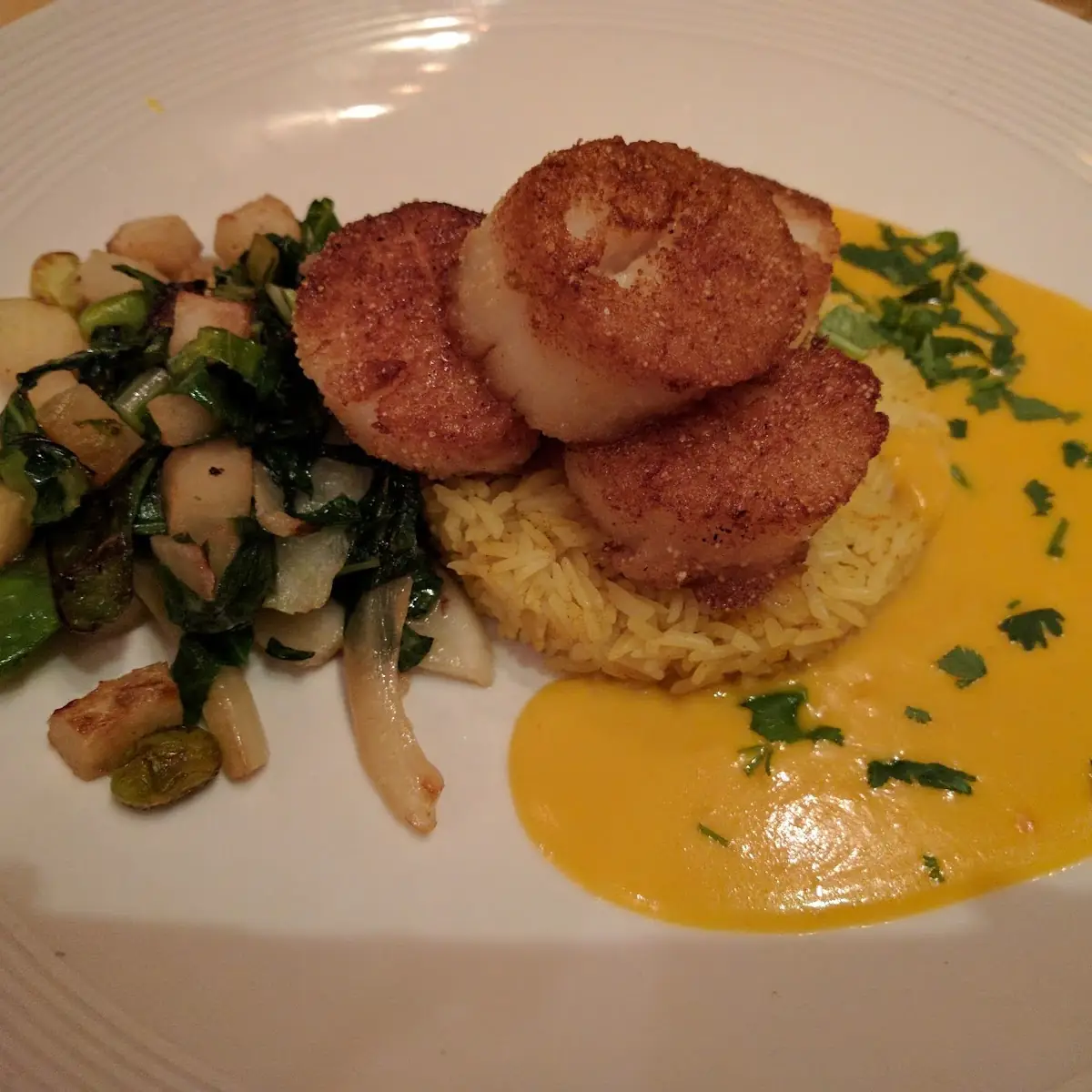 Seared Sea Scallops