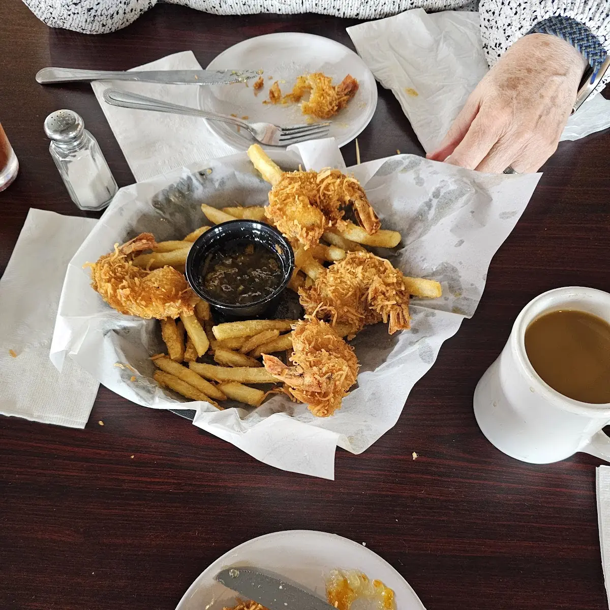 Coconut Shrimp with Orange Marmalade