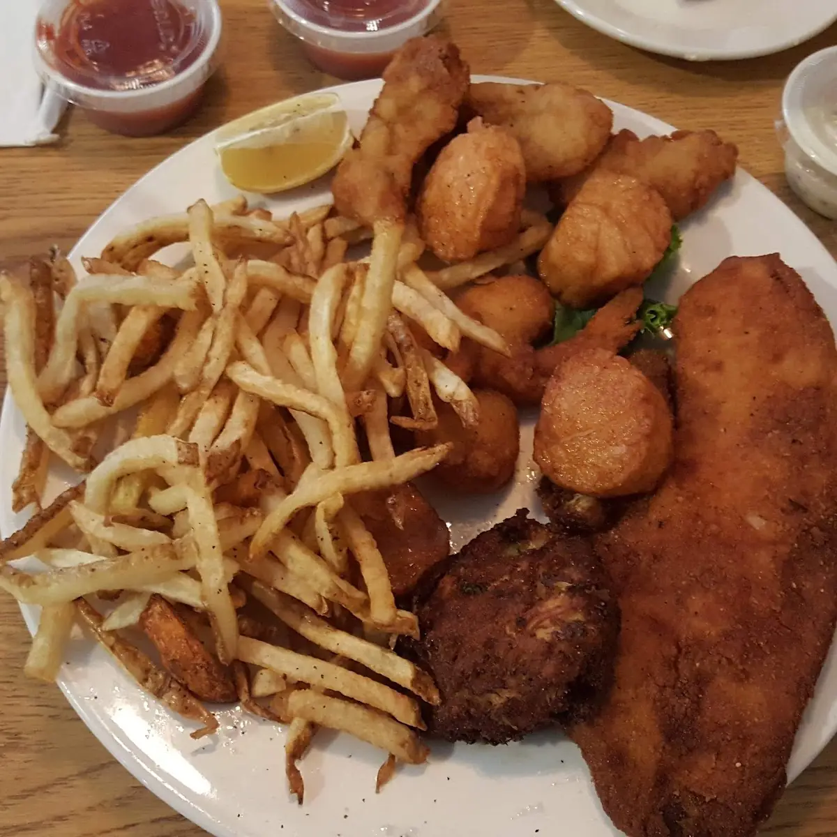 Fried Seafood Platter