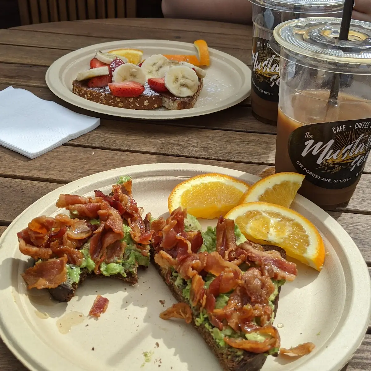Avocado Toast and Bacon