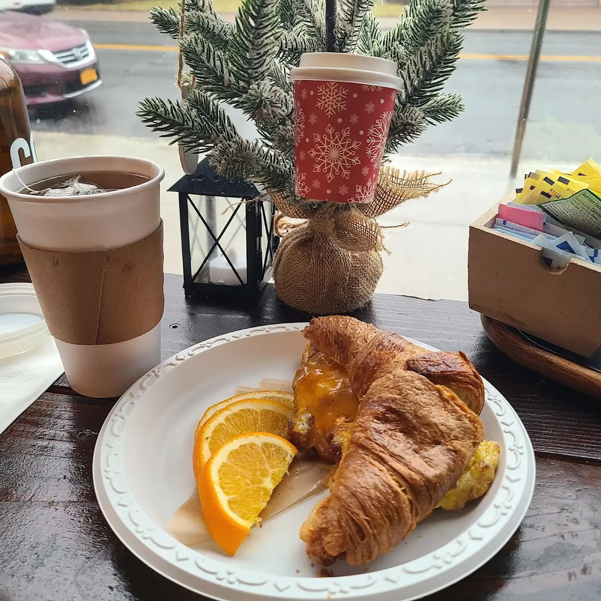Bacon Egg and Cheese Croissant