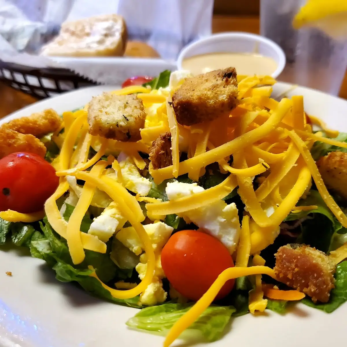 House Salad with Ranch Dressing