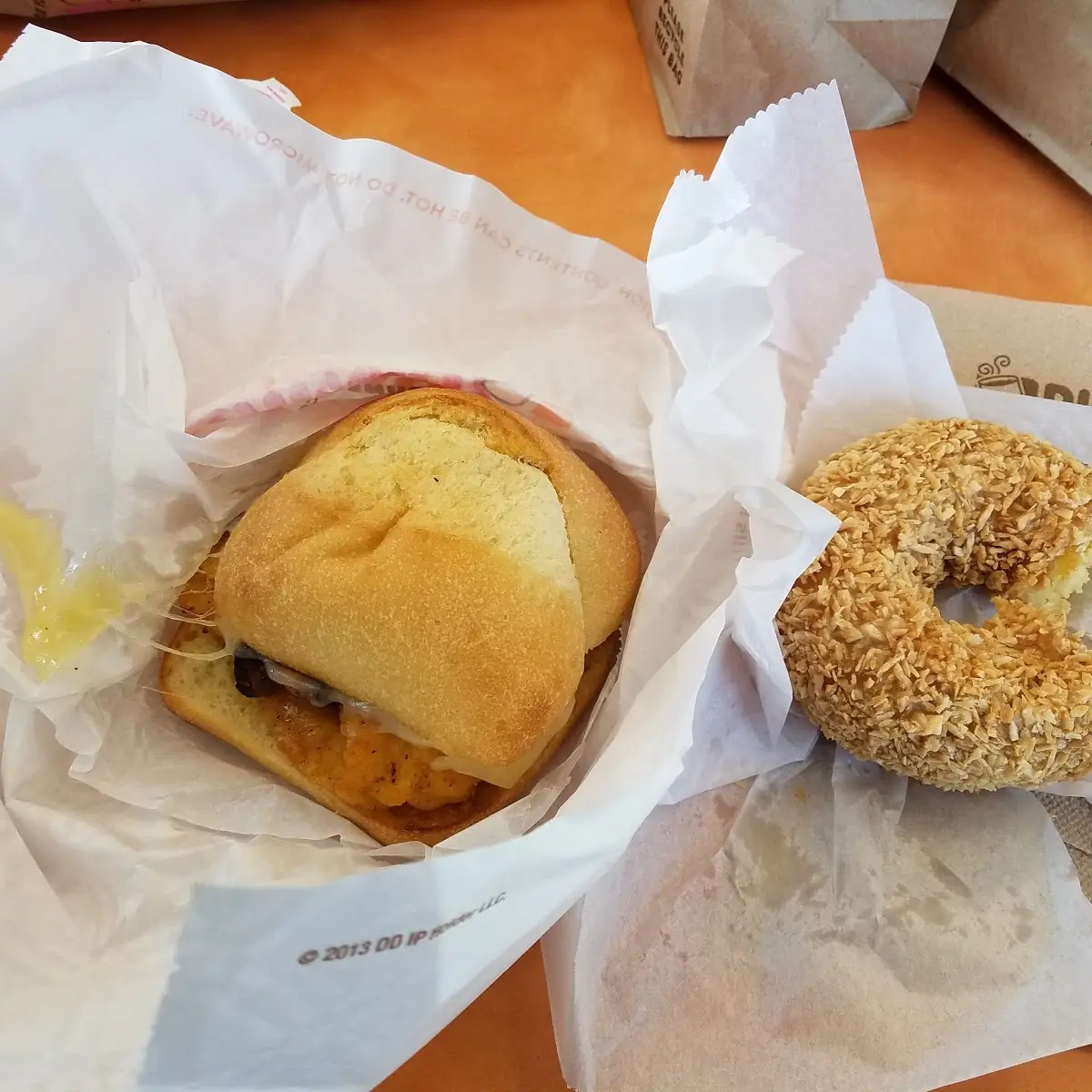 Toasted Coconut Donut